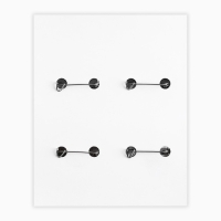 Значок металлический аниме , набор «Неон», d=38 мм, 4 шт. Значок металлический аниме , набор «Неон», d=38 мм, 4 шт.