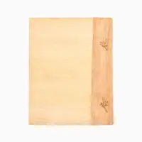 Записная книжка плетёная, 48 листов, 17&times;22&times;2 см, бежево-розовая