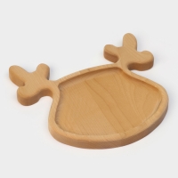 Подарочный набор посуды Adelica «Новогодний олень», менажница ёлка 22×18 см, тарелка 22×20 см, берёза Подарочный набор посуды Adelica «Новогодний олень», менажница ёлка 22×18 см, тарелка 22×20 см, берёза