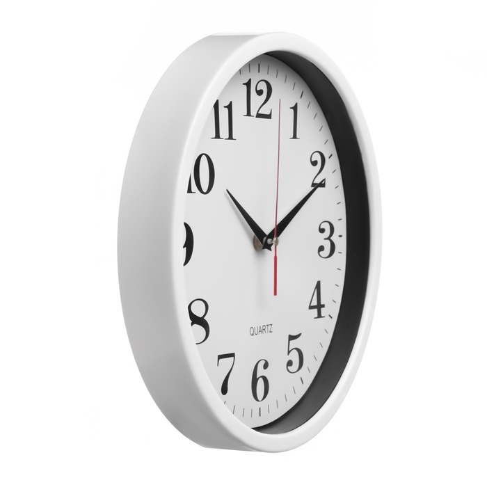 Часы настенные интерьерные &laquo;Время&raquo;, плавный ход, d-28 см