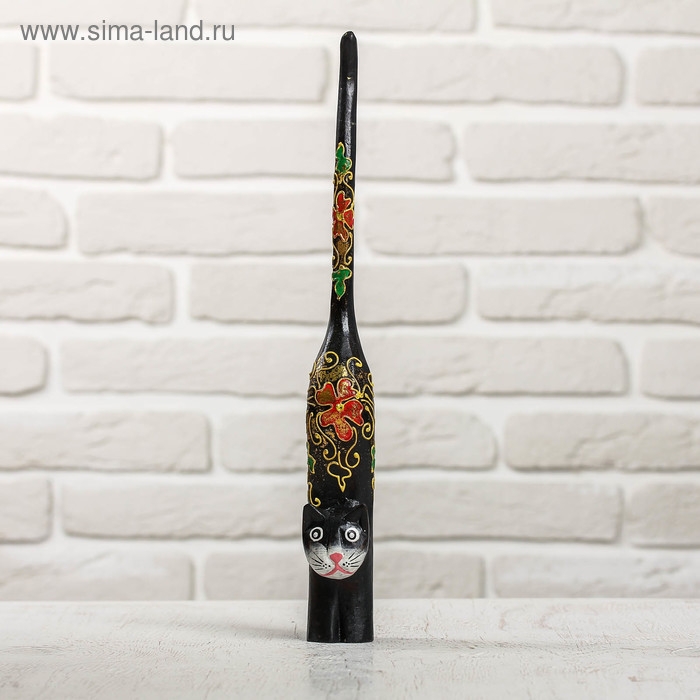 Сувенир дерево "Кошечка" 7х4х35 см