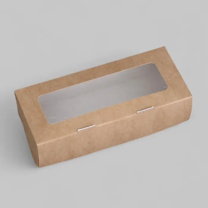 Коробка складная, крафт, 17&times;7&times;4 см, 0.5 л