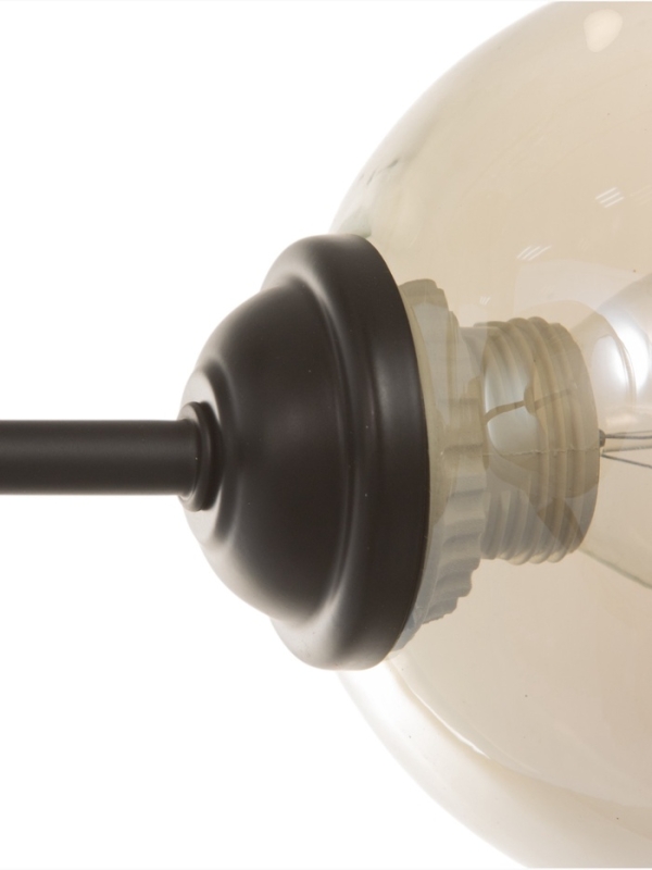 Люстра  "Истра" 4х40Вт Е27 черный