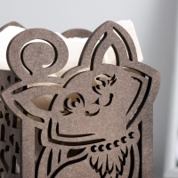 Соляной светильник "КОШЕЧКА" деревянная Е14 15Вт 1,4 кг Соляной светильник "КОШЕЧКА" деревянная Е14 15Вт 1,4 кг