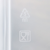 Контейнер для хранения с крышкой, 25 л, 41&times;29,5&times;31,2 см, цвет прозрачный