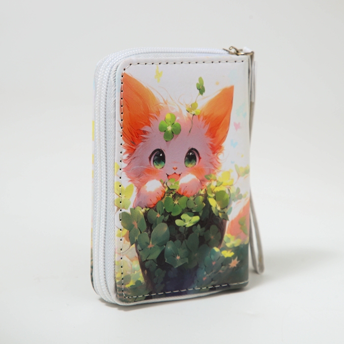 Кошелёк детский на молнии &laquo;Выбражулька&raquo;, цвет разноцветный