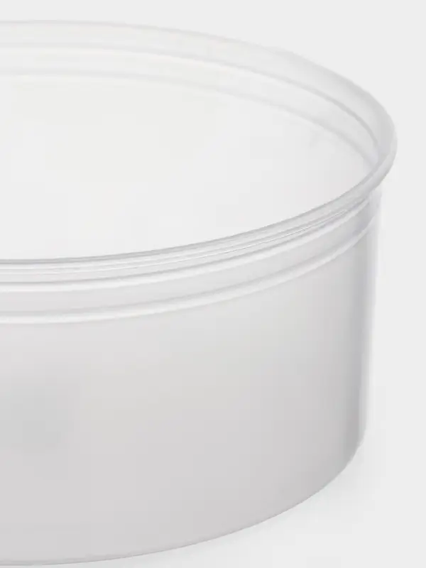 Контейнер пищевой, 450 мл, с герметичной крышкой, d=12,5 см, h=5,5 см, пластик