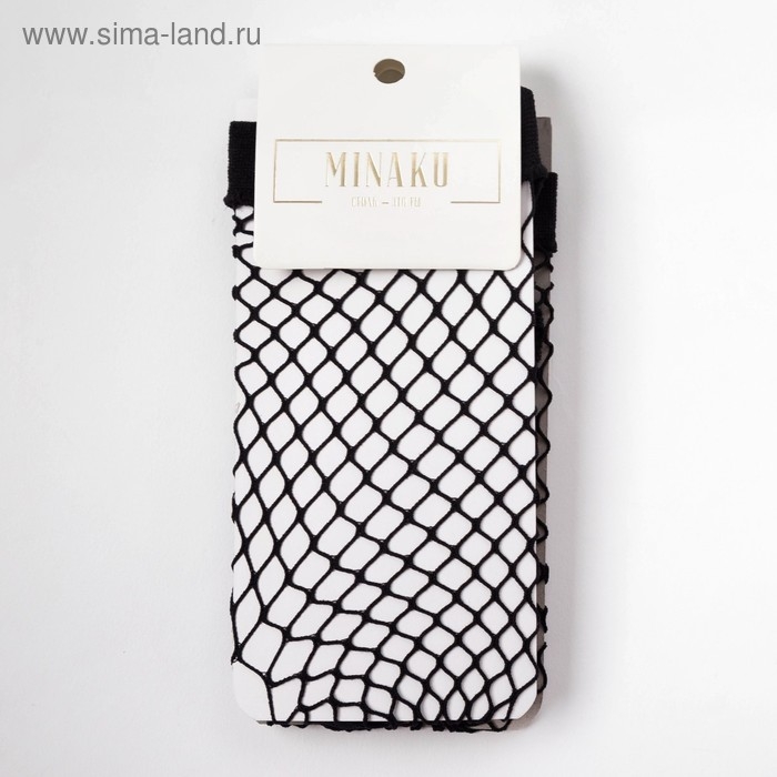 Носки женские &laquo;Муаж&raquo;, цвет чёрный, р-р 36-37 (23 см)