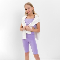 Топ для девочки MINAKU цвет лавандовый, рост 152 см Топ для девочки MINAKU цвет лавандовый, рост 152 см