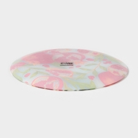 Тарелка обеденная Доляна &laquo;Гранат&raquo;, d=25 см, стекло, рисунок