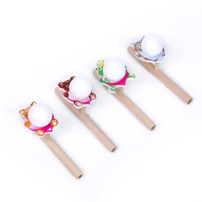 Игра - тренажёр для дыхания &laquo;Весёлые зверята&raquo;, аэробол, МИКС