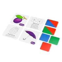 Набор карточек "Звукобуквенные карточки для фонетического разбора (+ 36 цветных карточек)"