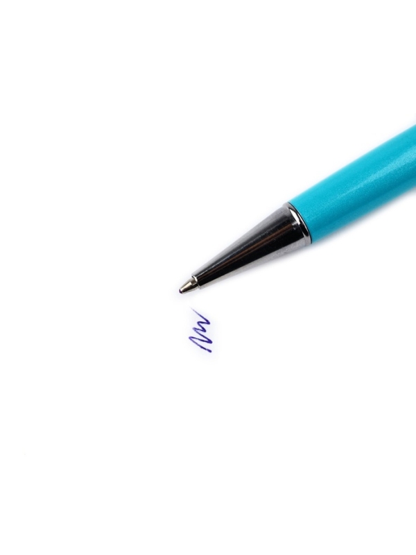 Ручка шариковая синяя паста металлический корпус с шейкером &laquo;8 МАРТА&raquo; 1.0 мм