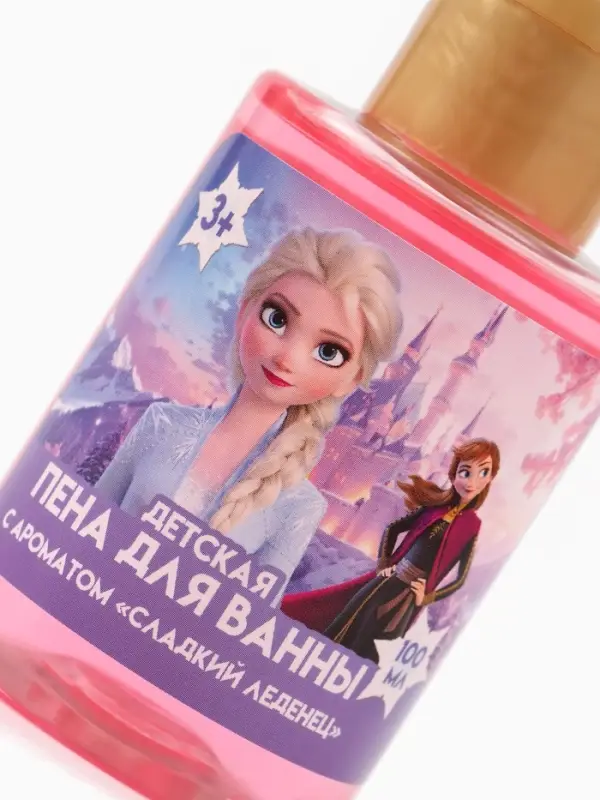 Детская пена для ванны, аромат сладкий леденец, 100 мл, Снежная принцесса