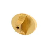 Ручка-кнопка CAPPIO, цинк, d=35 мм, цвет золото