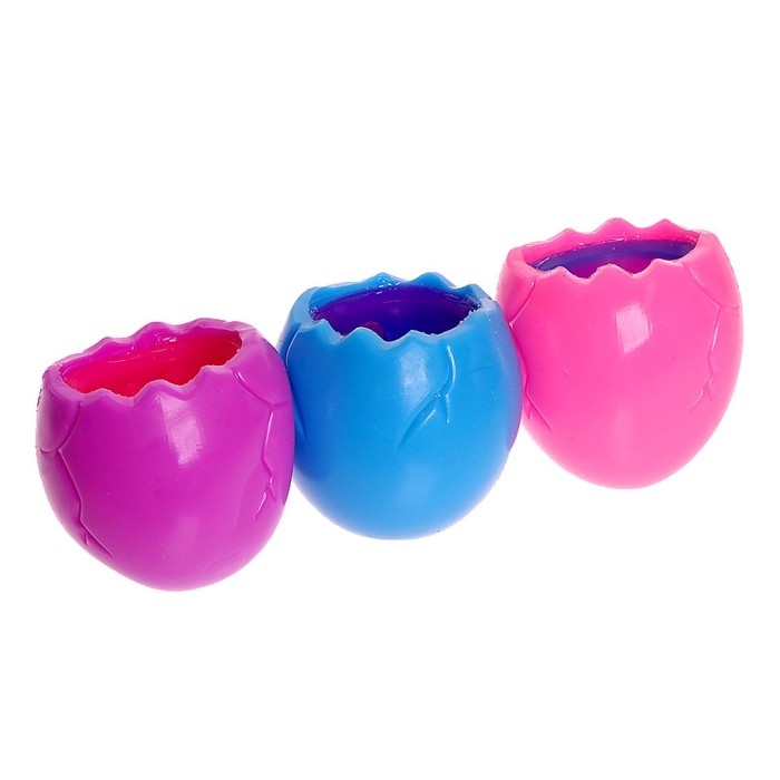 Антистресс сквиш мялка &laquo;Дино&raquo;, цвета МИКС, в шоубоксе