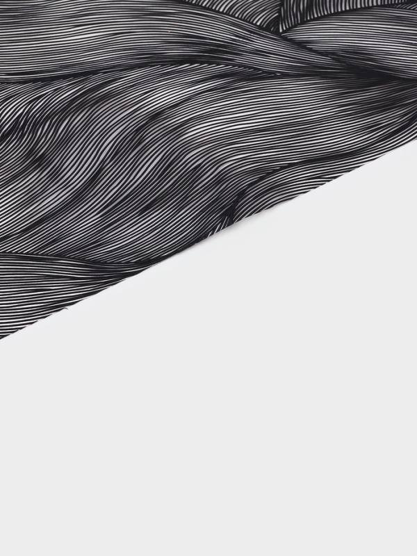 Дорожка на стол Доляна &laquo;Матера&raquo;, 150&times;38 см, чёрная