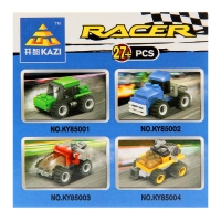 Конструктор &laquo;Тачка&raquo;, 27 деталей