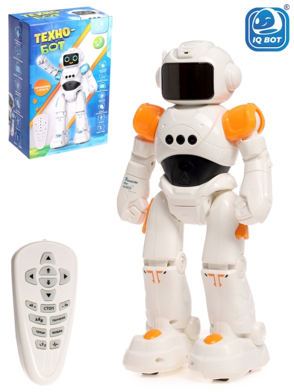 Робот радиоуправляемый работает от аккумулятора , сенсор, запись SL-06232