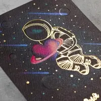 Открытка на акварельном картоне &laquo;Ты для меня больше,чем космос&raquo;, 10 х 15 см