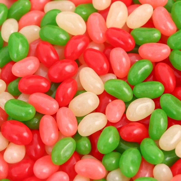 Мармелад жевательный Мармелад жевательный "Бобы желе" со вкусом личи, персик, клубника, яблоко, 1 кг