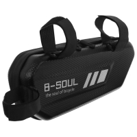 Велосумка под раму, жёсткий корпус, чёрная Велосумка под раму, жёсткий корпус, чёрная