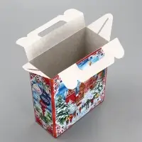 Подарочная коробка новогодняя &laquo;Кремль&raquo;. для сладких подарков, 14&times;6&times;21 см