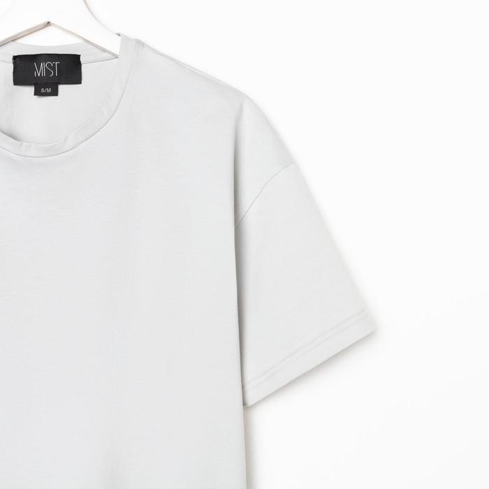 Футболка женская MIST basic, L-XL, серый Футболка женская MIST basic, L-XL, серый