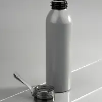 Бутылка для воды Brooke, матовая серая