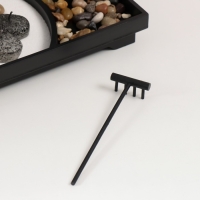 Сад Дзен "Бронзовый Будда" песок+аромапалочки+камни 22х15х12,5 см Сад Дзен "Бронзовый Будда" песок+аромапалочки+камни 22х15х12,5 см