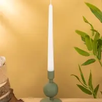 Подсвечник на 1 свечу текстурный "Болотный" с 1 сферой 7,5х7,5х11,5 см