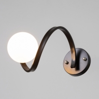 Бра Nadine 1х10Вт GU10 черный 37х16х32см