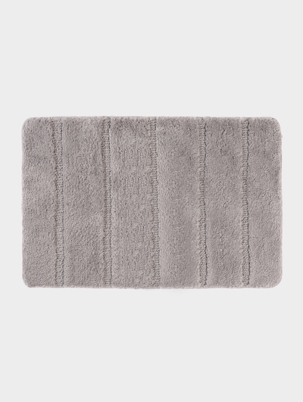 Коврик Savanna, 40&times;60 см, ворс 2 см, микрофибра, серый