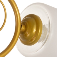 Люстра "Оливия" 2хЕ27 40т золото шампань 40х15х25 см BayerLux