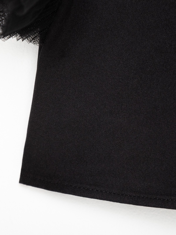 Платье нарядное детское MINAKU: PartyDress цвет чёрный, рост 110