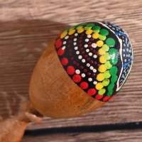 Сувенирный музыкальный инструмент "Маракас" 12х5х5 см МИКС цветов Сувенирный музыкальный инструмент "Маракас" 12х5х5 см МИКС цветов