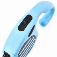 Рулетка - поводок для собак, лента 5 м, голубая