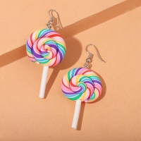 Серьги ассорти &laquo;Сладости&raquo; леденцы на палочке, цветные