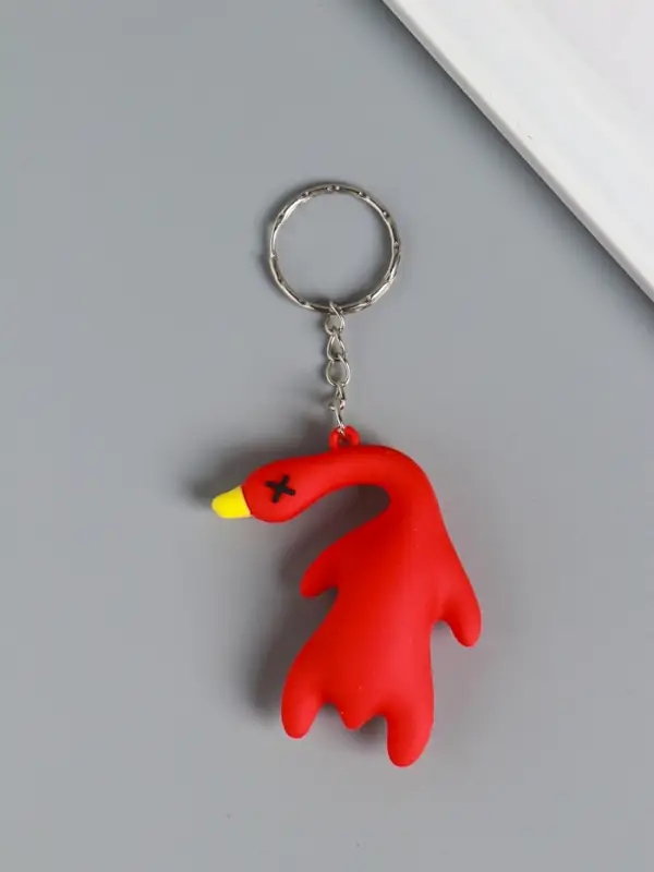 Брелок резина "Утка" МИКС 5х2х5,5 см