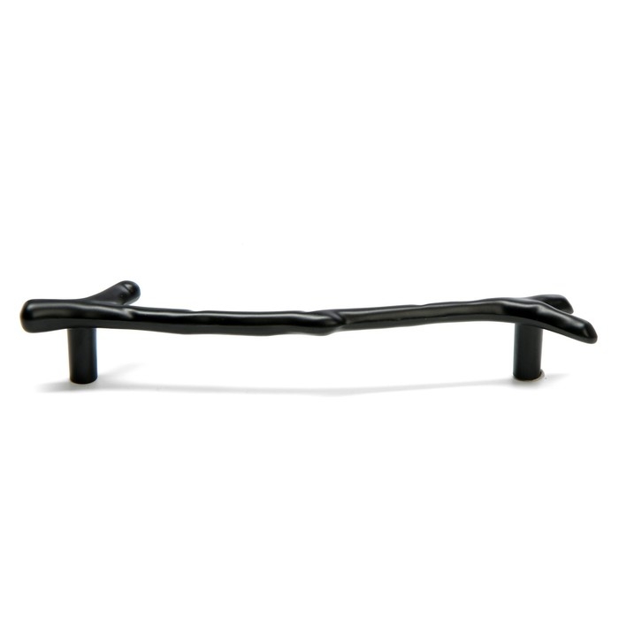 Ручка-скоба CAPPIO  "Ветка" RSC009, м/о 128 мм, цвет черный