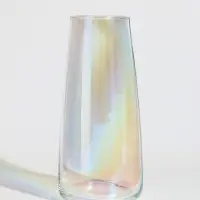 Ваза стекло настольная "Кэнди" 22х9х6,5 см, прозрачный