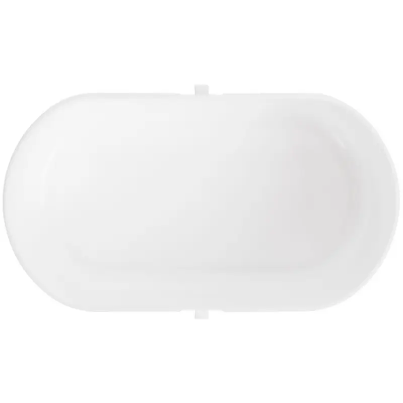 Ланчбокс Lunch Break, белый с черным