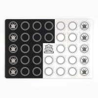 Фигуры для демонстрационных шашек "Время игры", 34 шт, d-5.5 см, толщина 4 мм