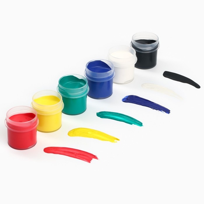 Гуашь 6 цветов по 10 мл, &laquo;Ну, погоди!&raquo;, Союзмультфильм