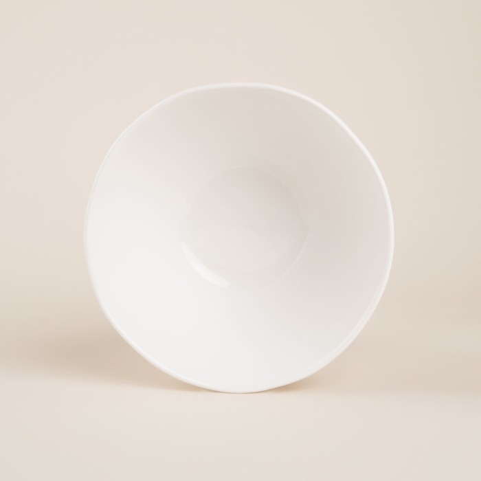 Набор салатников фарфоровых SL Home &laquo;Милый дом&raquo;, 700 мл, d=16 см, цвет белый