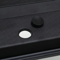 Аквариум "Панорамный" с крышкой, 105 литров, 80 х 35 х 39,5/44,5 см, чёрный Аквариум "Панорамный" с крышкой, 105 литров, 80 х 35 х 39,5/44,5 см, чёрный