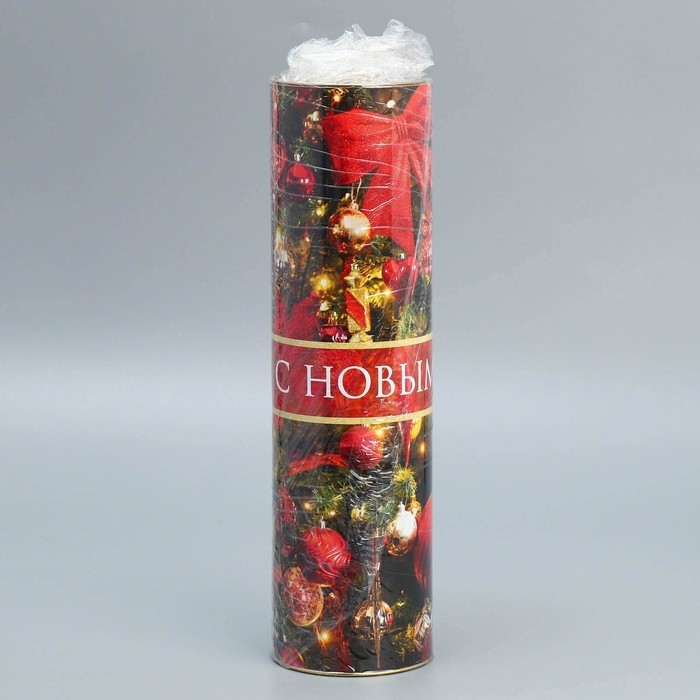 Тубус под бутылку «Новогодняя красота», 34.5 х 12.5 х 12.5 см Тубус под бутылку «Новогодняя красота», 34.5 х 12.5 х 12.5 см