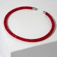 Колье &laquo;Шанталь&raquo;, цвет красный,30 см