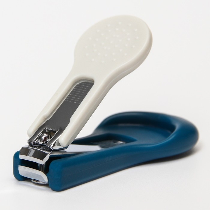 Набор маникюрный детский &laquo;Обезьянка&raquo;: ножницы, щипчики, пилочка, пинцет, цвет синий