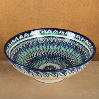 Супница Риштанская Керамика "Цветы", 25 см, микс Супница Риштанская Керамика "Цветы", 25 см, микс